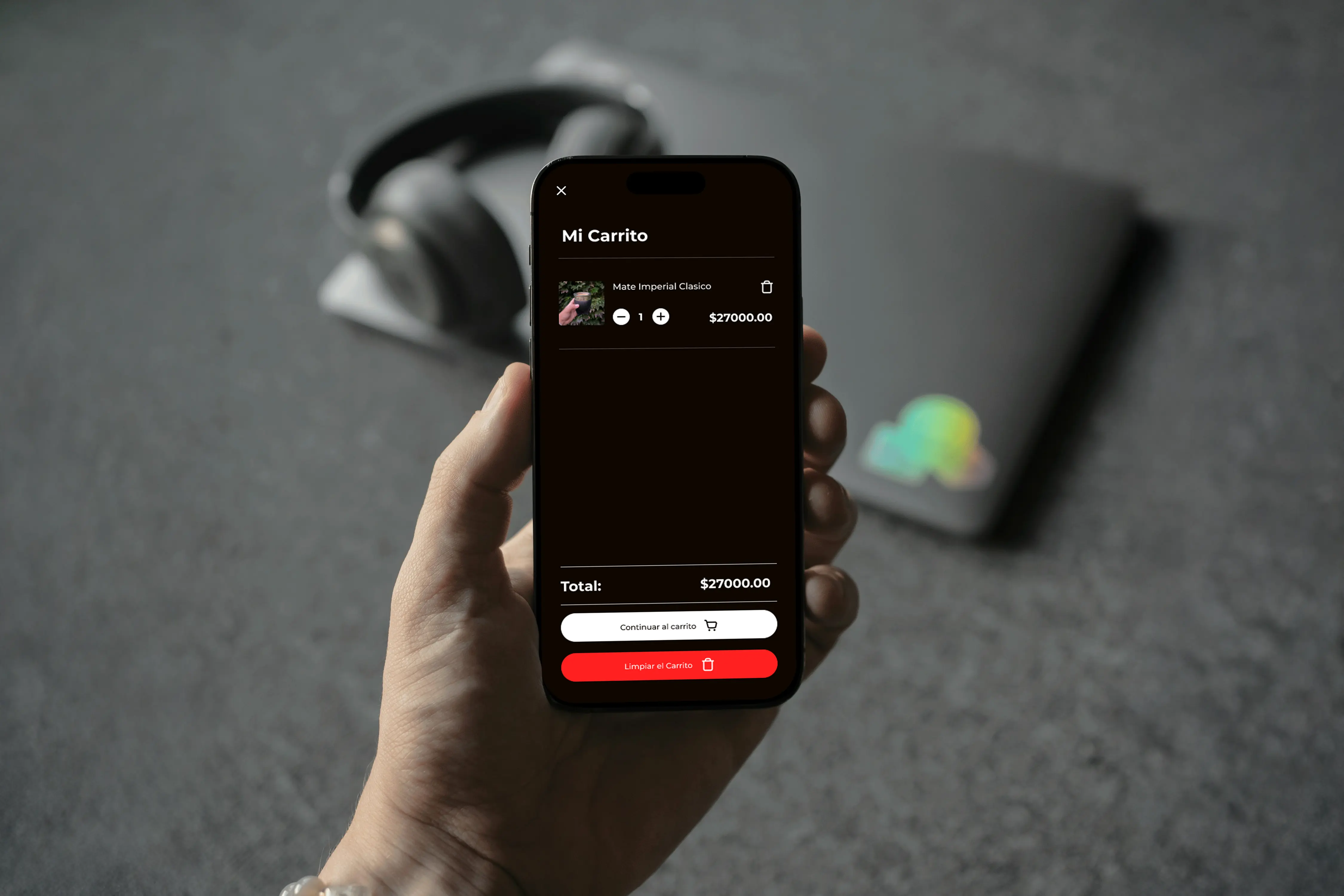 F&F — UX/UI Design, screen 2